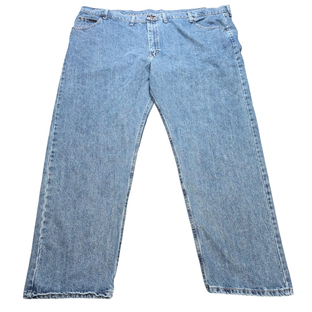 Wrangler Five Star Premium Relaxed Fit Jeans Men's Size 52x32 Blue Denim NWT